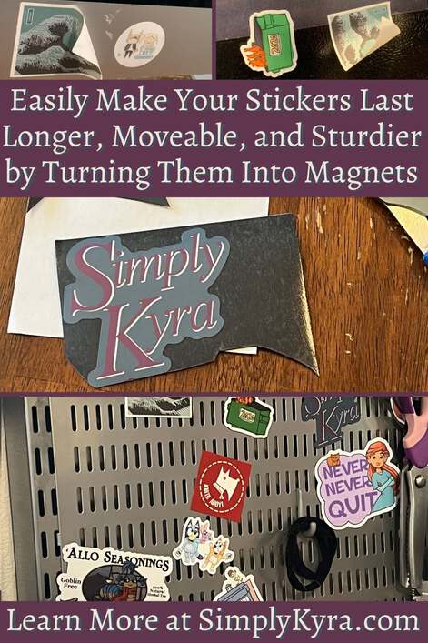 Easily Make Your Stickers Last Longer, Moveable, and Sturdier by